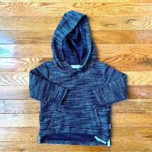 VGUC Miles Baby Hoodie Blue and White 18 Months